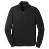 Sport-Tek Men's Black Sport-Wick Fleece Full-Zip Jacket