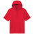 Sport-Tek Men's Deep Red Sport-Wick Fleece Short Sleeve Pullover Hoodie