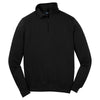 Sport-Tek Men's Black 1/4-Zip Sweatshirt