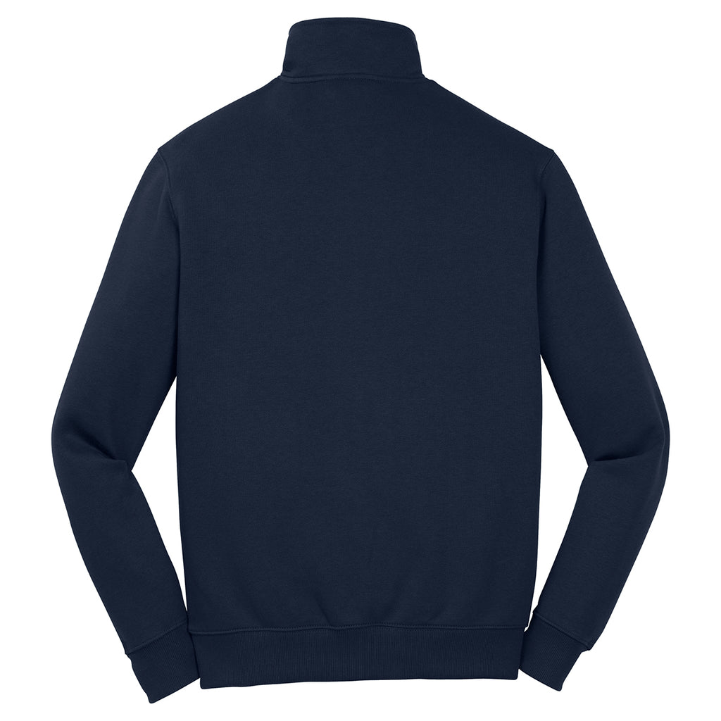 Sport-Tek Men's True Navy 1/4-Zip Sweatshirt