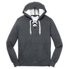 Sport-Tek Men's Graphite Heather Lace Up Pullover Hooded Sweatshirt