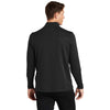 Sport-Tek Men's Black Lightweight French Terry Quarter Zip Pullover