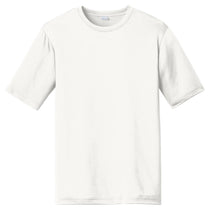 Sport-Tek Men's White PosiCharge Tough Tee