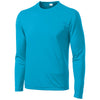 Sport-Tek Men's Atomic Blue Long Sleeve PosiCharge Competitor Tee