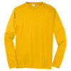 Sport-Tek Men's Gold Long Sleeve PosiCharge Competitor Tee