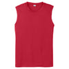 Sport-Tek Men's True Red Sleeveless PosiCharge Competitor Tee