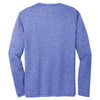 Sport-Tek Men's True Royal Heather Long Sleeve Heather Contender Tee