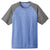 Sport-Tek Men's True Royal Heather-On-Heather Contender Tee