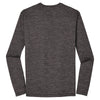 Sport-Tek Men's Black Electric PosiCharge Long Sleeve Electric Heather Tee