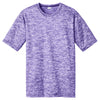 Sport-Tek Men's Purple Electric PosiCharge Electric Heather Tee