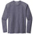 Sport-Tek Men's True Navy Heather PosiCharge Long Sleeve Tri-Blend Wicking Raglan Tee