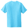 Sport-Tek Men's Pond Blue Heather PosiCharge Tri-Blend Wicking Raglan Tee