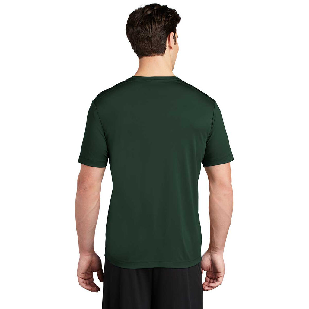 Sport-Tek Men's Forest Green Posi-UV Pro Tee