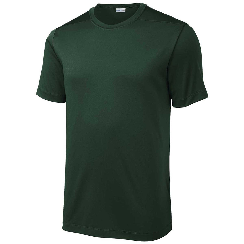 Sport-Tek Men's Forest Green Posi-UV Pro Tee