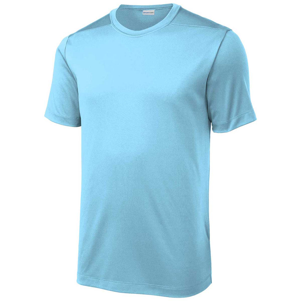 Sport-Tek Men's Light Blue Posi-UV Pro Tee