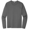 Sport-Tek Men's Dark Smoke Grey Posi-UV Pro Long Sleeve Tee