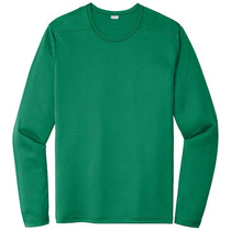 Sport-Tek Men's Kelly Green Posi-UV Pro Long Sleeve Tee