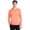 Sport-Tek Men's Soft Coral Posi-UV Pro Long Sleeve Tee