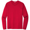 Sport-Tek Men's True Red Posi-UV Pro Long Sleeve Tee