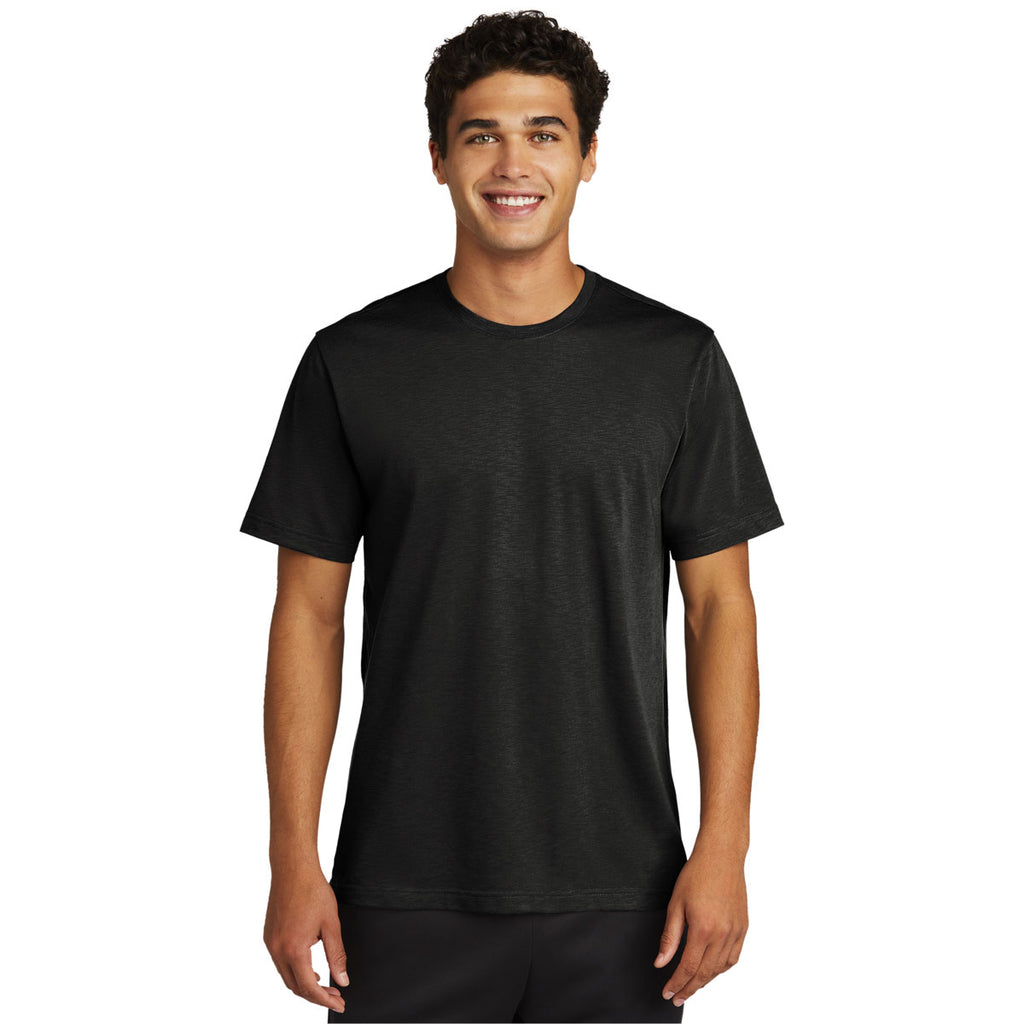 Sport-Tek Men's Black PosiCharge Strive Tee