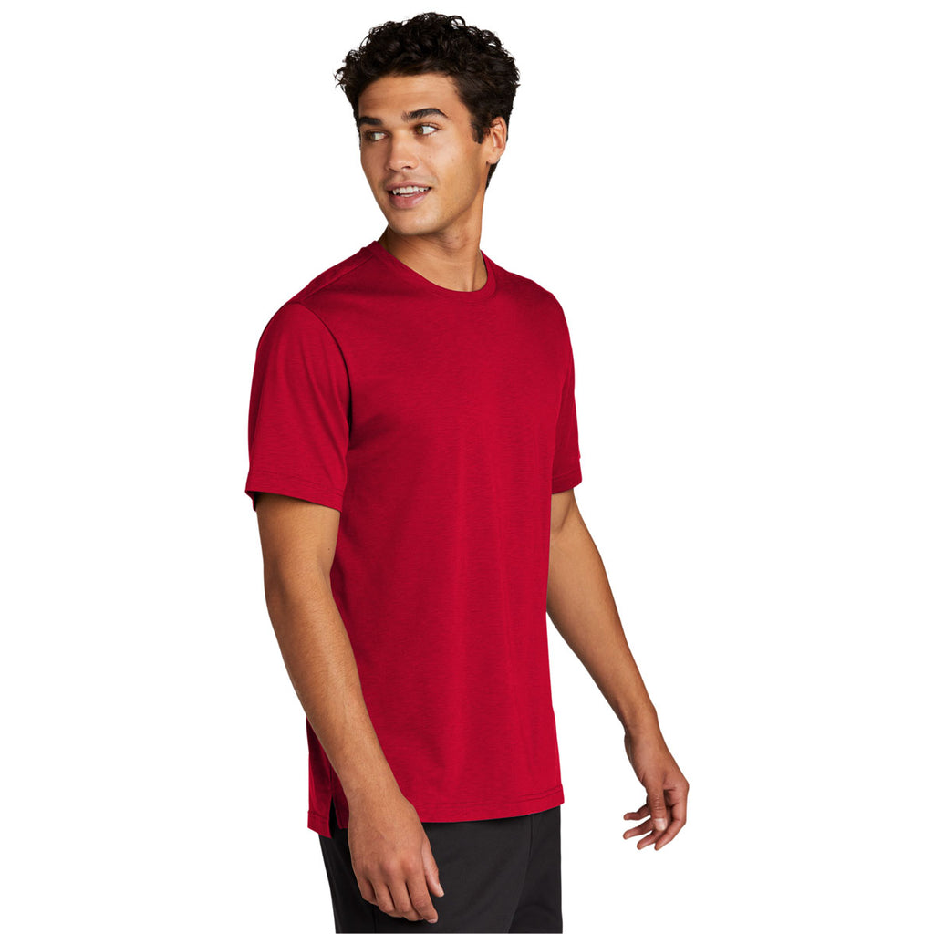 Sport-Tek Men's Deep Red PosiCharge Strive Tee