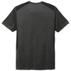 Sport-Tek Men's Black Heather/Black Endeavor Short Sleeve Tee