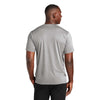 Sport-Tek Men's Light Grey Heather/Light Grey Endeavor Short Sleeve Tee