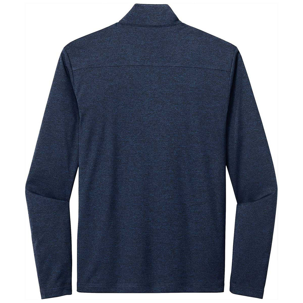 Sport-Tek Men's Dark Royal Heather Endeavor 1/4 Zip Pullover