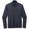 Sport-Tek Men's Deep Navy Heather Endeavor 1/4 Zip Pullover