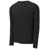 Sport-Tek Men's Black Long Sleeve Rashguard Tee