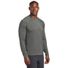 Sport-Tek Men's Dark Smoke Grey Long Sleeve Rashguard Tee