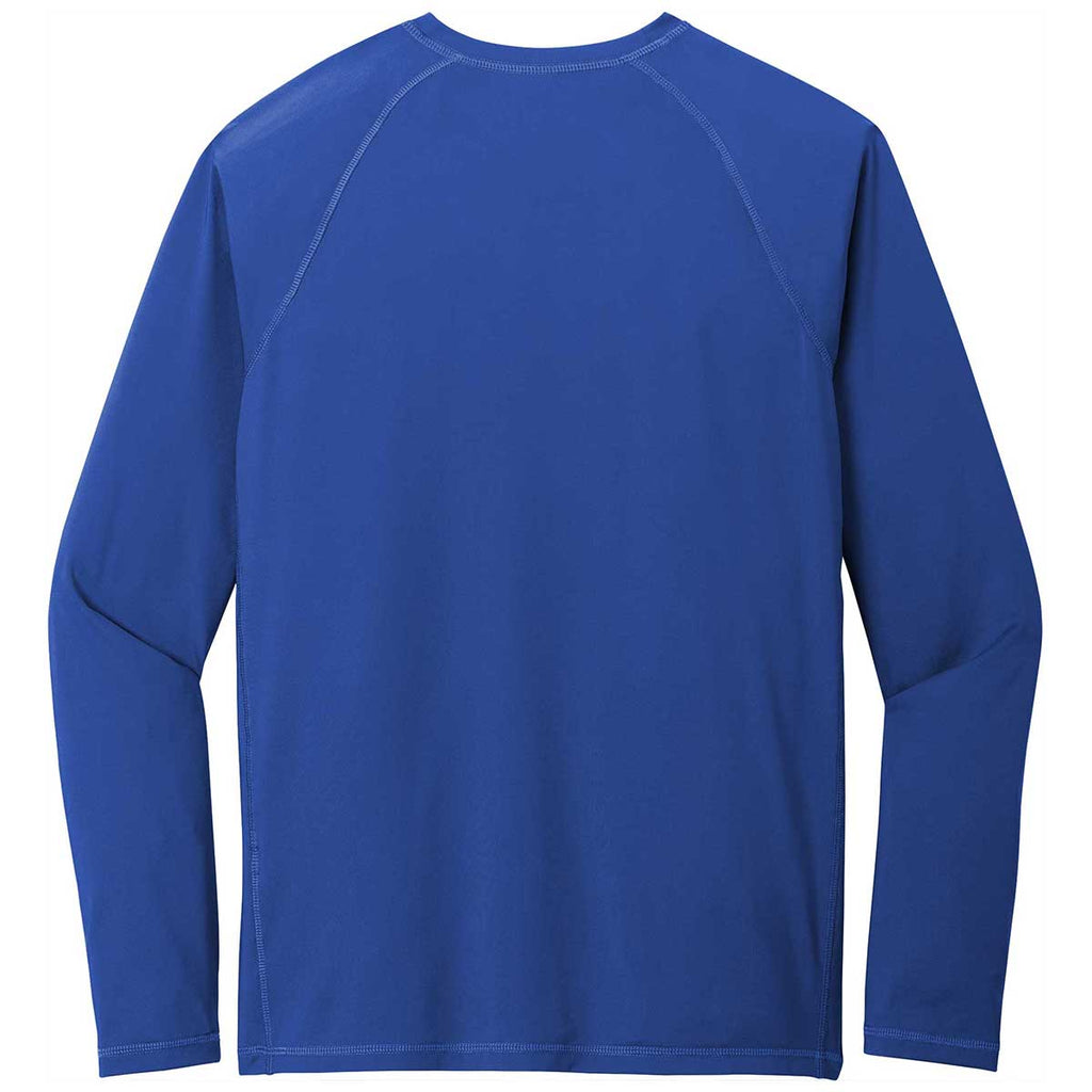 Sport-Tek Men's True Royal Long Sleeve Rashguard Tee