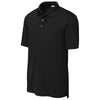 Sport-Tek Men's Black Sideline Polo