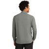 Sport-Tek Men's Light Grey Heather Sport-Wick Flex Fleece Full-Zip