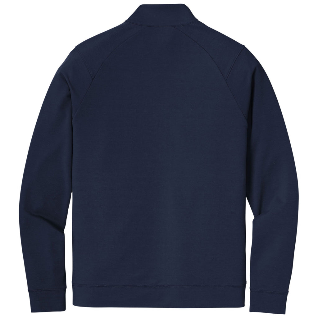 Sport-Tek Men's True Navy Sport-Wick Flex Fleece Full-Zip