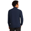 Sport-Tek Men's True Navy Sport-Wick Flex Fleece Full-Zip