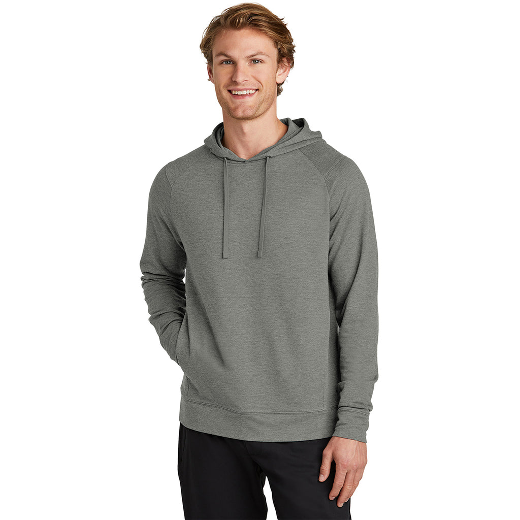 Sport-Tek Men's Light Grey Heather Sport-Wick Flex Fleece Pullover Hoodie