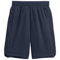 Sport-Tek Men's True Navy PosiCharge Position Short with Pockets