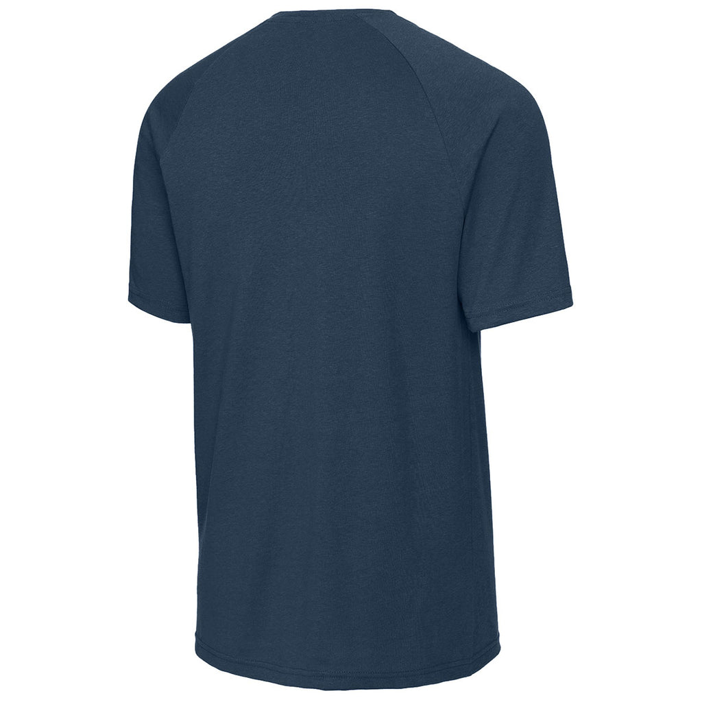 Sport-Tek Men's True Navy Halftime Raglan Tee