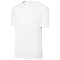 Sport-Tek Men's White Halftime Raglan Tee