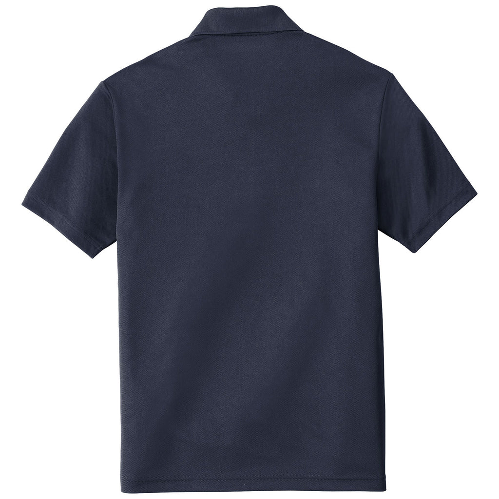 Sport-Tek Men's True Navy PosiCharge RacerMesh Pocket Polo