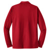 Sport-Tek Men's True Red Long Sleeve Micropique Sport-Wick Polo