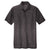 Sport-Tek Men's Iron Grey/Black Ombre Heather Polo