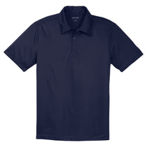 Sport-Tek Men's True Navy PosiCharge Active Textured Polo