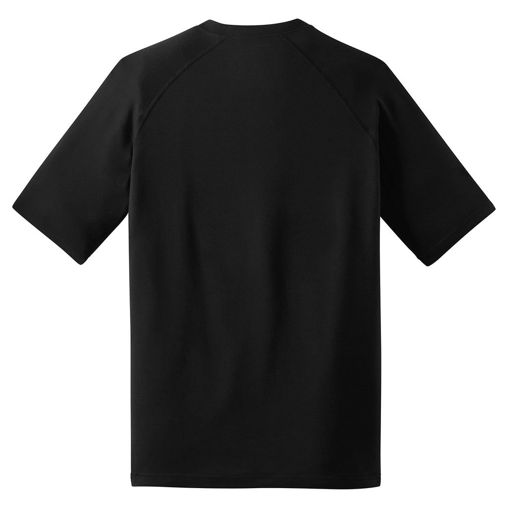 Sport-Tek Men's Black Ultimate Performance Crew