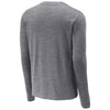 Sport-Tek Men's Grey Heather Exchange 1.5 Long Sleeve Crew