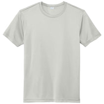 Sport-Tek Men's Silver PosiCharge Re-Compete Tee