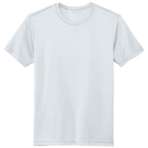 Sport-Tek Men's White PosiCharge Re-Compete Tee