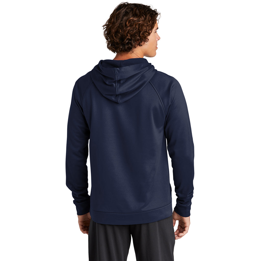 Sport-Tek Men's True Navy Re-Compete Fleece Pullover Hoodie