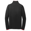 Sport-Tek Men's Black/ True Red Sport-Wick Stretch Contrast Full-Zip Jacket